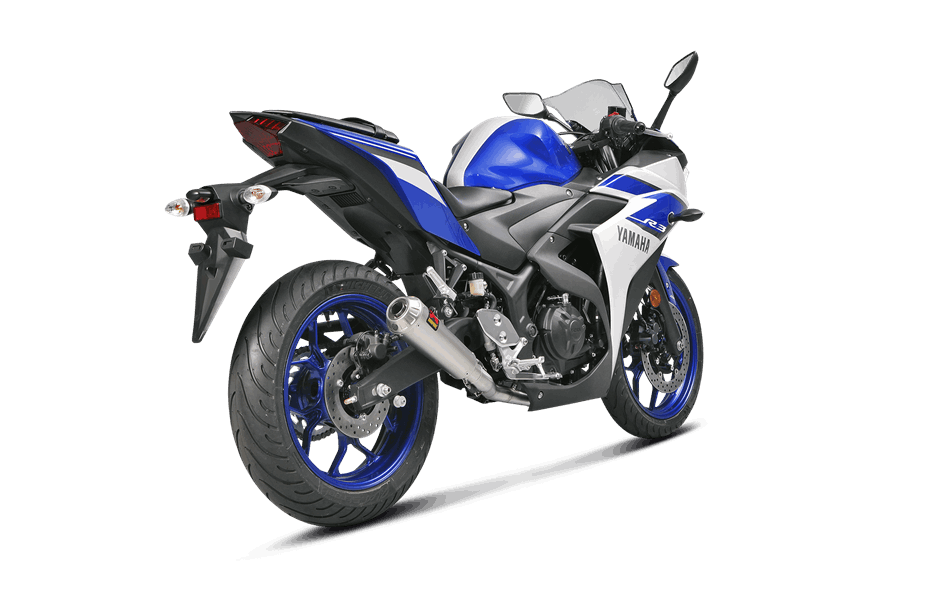 Akrapovic Racing Line RVS Volledig Uitlaatsysteem zonder E-keur Yamaha YZF-R3 2015 > 2021